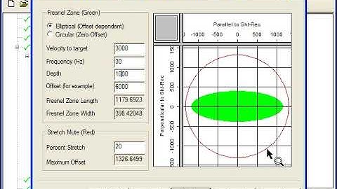 how to select Fresenal Zone and Bin size while designing a 3D seismic survey, OMNI 3D seismic survey