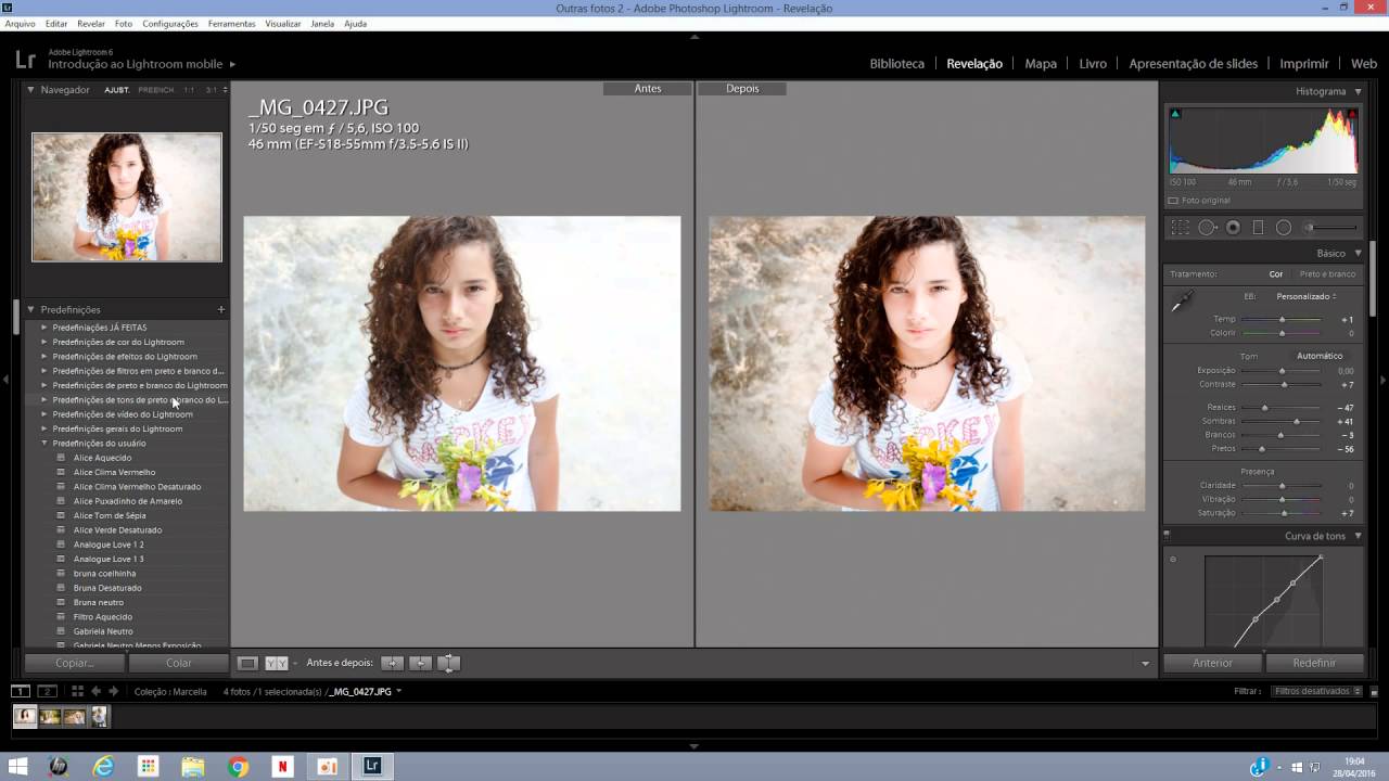 Como importar e exportar presets no Lightroom