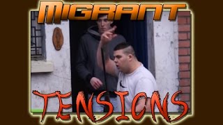 Migrant Crisis - Calais Pro-Migrant Rally. @SkepticFenceShow
