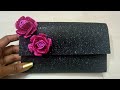 how to make purse 👛 using glitter paper