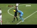 Funny nigerias goalkeeper celebration with referee