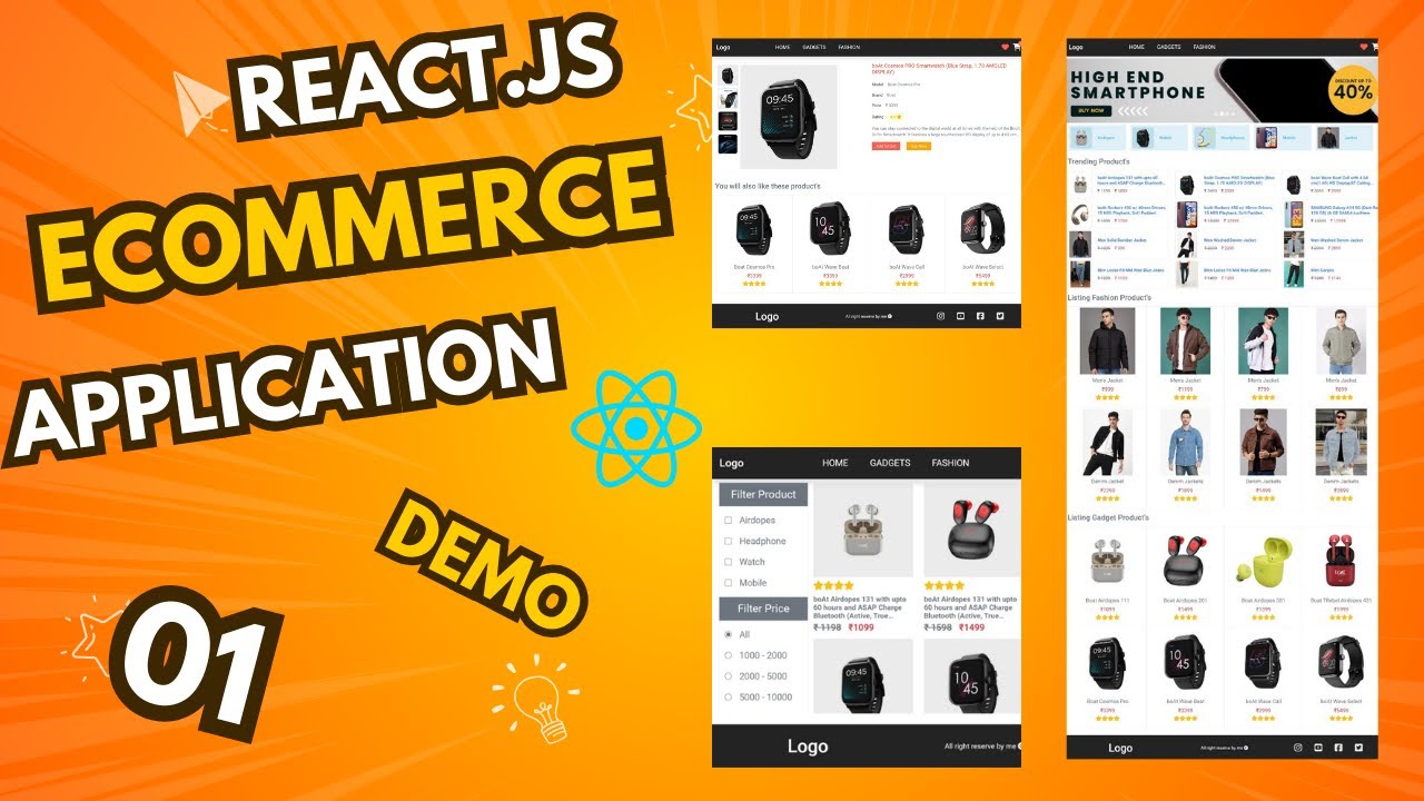 🚀 Build a Full E-commerce Web App with React.js & Bootstrap! 🛒💻 || Full ...