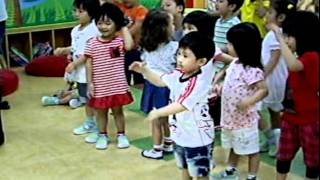 20110803☆彡小柚子學校晨操part 2