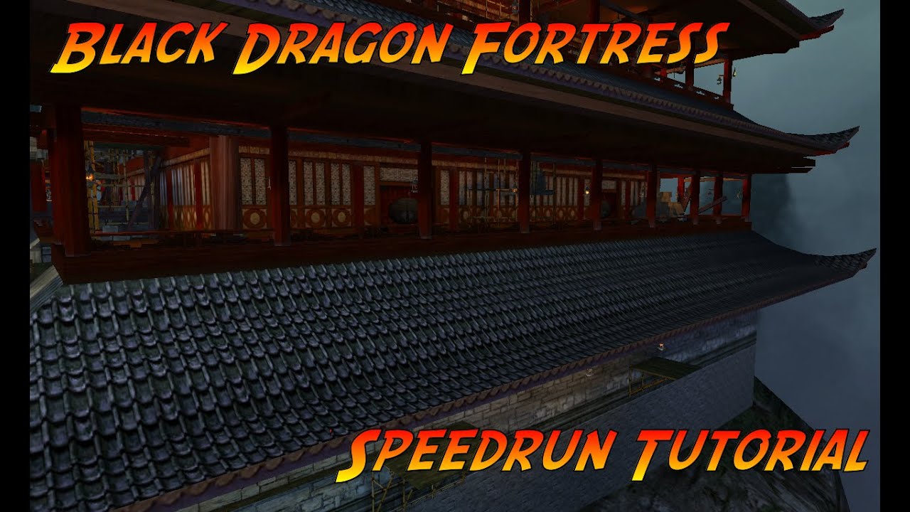Black Dragon Fortress speedrun tutorial Indiana Jones and the Emperor's Tomb