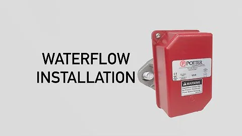 Potter VSR Sprinkler WaterFlow Switch Install
