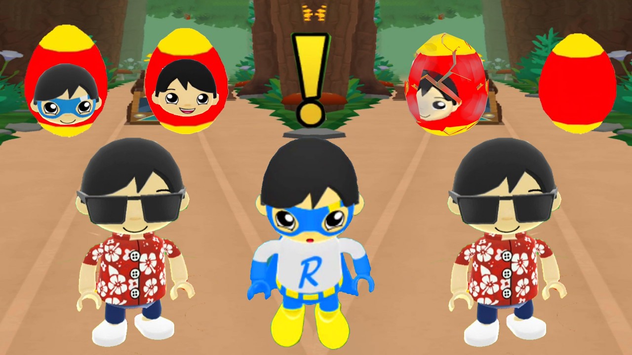 TAG WITH RYAN HAWAII RYAN VS BLUE TITAN IN PIRATE UNIVERSE VS LAVA GAMEPLAY