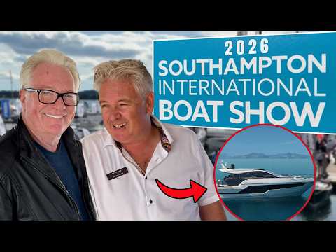 Jim Davidson & James Barke Talk Boating Life & Fairline Targa 58 GTO at Southampton Boat Show 2026