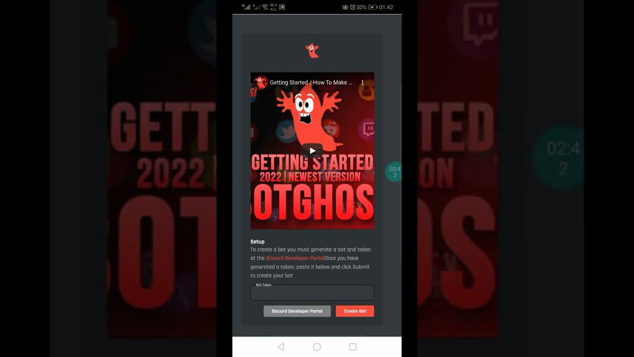 How to get free botghost custom status (without premium)