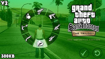 WEAPON SCROLL DEFINITIVE STYLE✨Mod Gta Sa Android