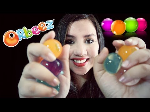 COSQUILLAS CON ORBEEZ Y SONIDOS DE AGUA ☆ ASMR ESPAÑOL ☆