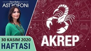 Haftalık burç yorumları Akrep burcu 30 Kasım 2020 astroloji