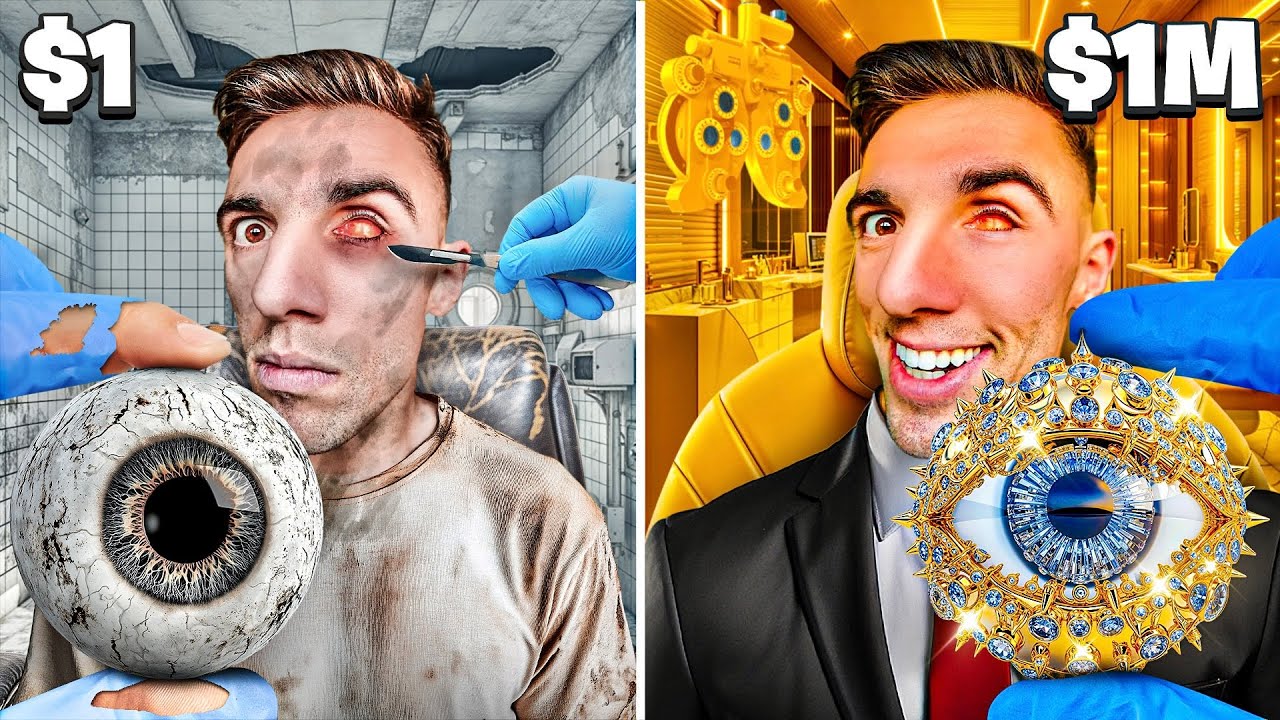 $1 vs $1,000,000 Eye!