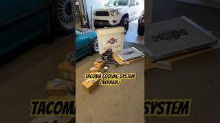 Second gen #Toyota #Tacoma cooling system overhaul with #csfradiator!