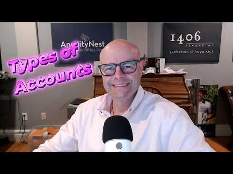 What are the basic types of investment accounts
