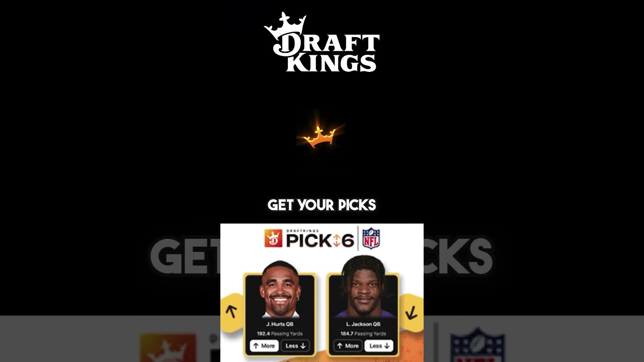 Download the NEW DraftKings Pick Six app NOW and use code “WHOOSHOUSE” $5, and get $50 in Pick 6