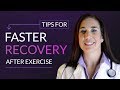 Tips for Faster Recovery After Exercise