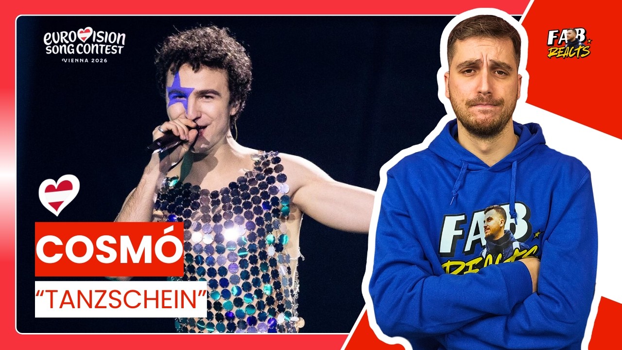 Cosmó - "Tanzschein" | AUSTRIA 🇦🇹 EUROVISION SONG CONTEST 2026 | REACT 🎶😍 