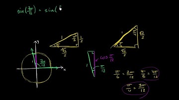 784. Sin của góc không đặc biệt | Đồng nhất thức lượng giác và ví dụ | Lượng giác | Khan Academy