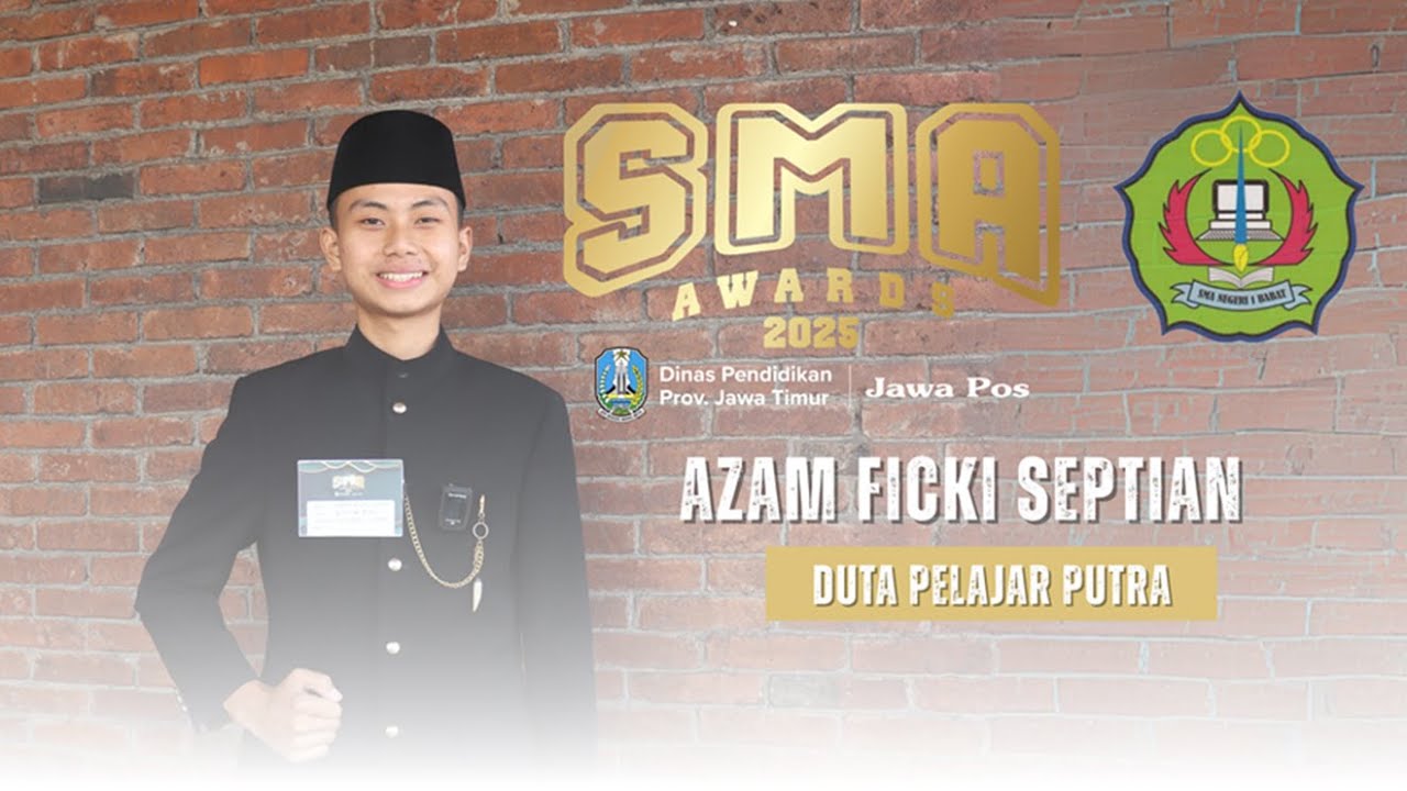Jawa Pos SMA Awards 2025 - Duta Pelajar Putra - SMA Negeri 1 Babat