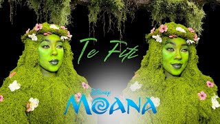 MOANA TE FITI COSTUME MAKEUP TUTORIAL | STEP BY STEP