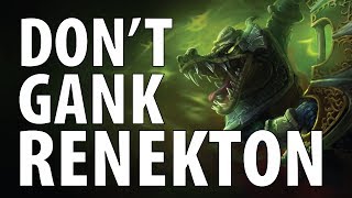 High Elo Renekton gets ganked...