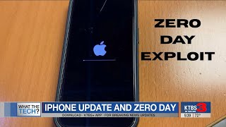 What the Tech: iPhone zero day exploit