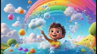 Splish, Splash, A Rainbow Bath Color Bath Song For Kids Learn Colors With Fun