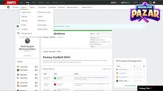 How to Check Matchup Schedule on ESPN Fantasy Football