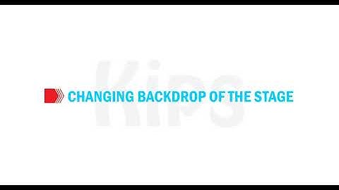 Changing the Backdrop of the Stage