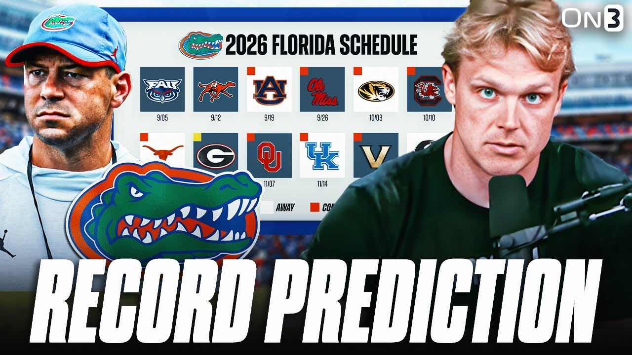 Florida Gators 2026 Record PREDICTION