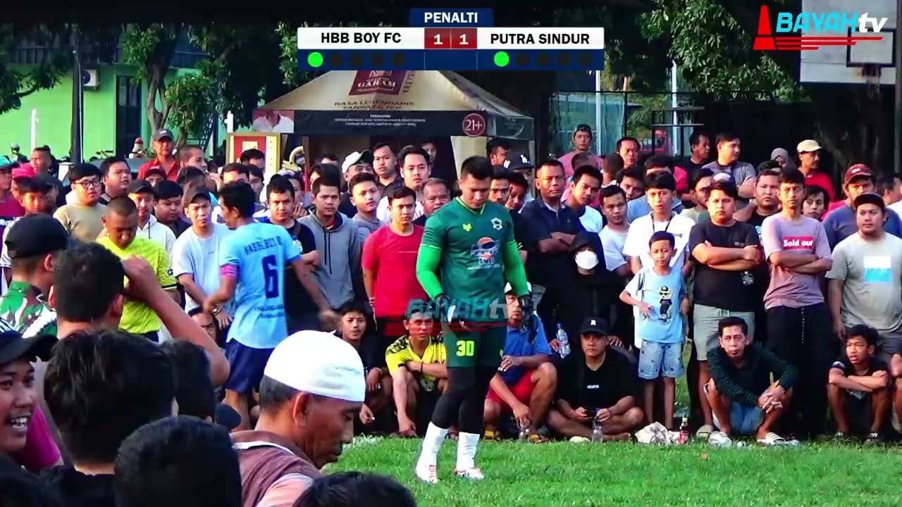 SHAHAR GINANJAR JADI PAHLAWAN KEMENANGAN !!! DRAMA ADU PINALTI ANTARA HBB BOY FC VS PUTRA SINDUR