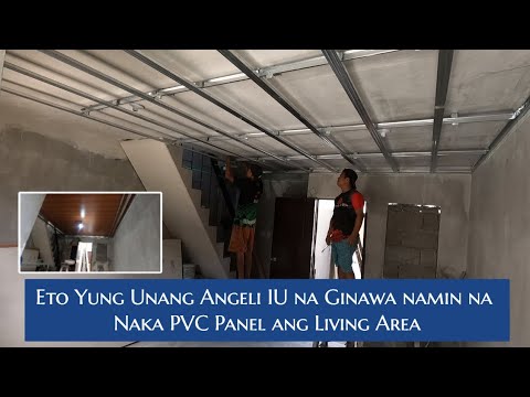 ANGELI INNER UNIT NA NAKA PVC PANEL ANG LIVING AREA - YouTube