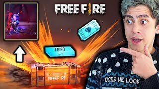 CON UN TICKET GRATIS CONSEGUI LA NUEVA LUCK ROYALE DE DIAMANTE EN FREE FIRE *epico* l Jeanki