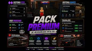 Pack Resourcers  Scripts  MTA:SA  Gratis  GYM  HUD GASOLINERA  BANCO