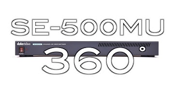 【360 Product Video】SE-500MU 4 Channel HD Video Switcher｜Datavideo