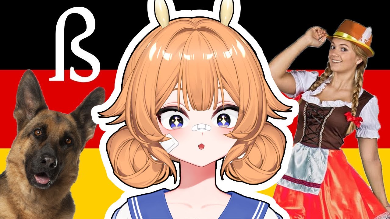 GERMAN VTUBER reacts to Language Review: German