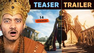 They actually changed so much in Ramayana Teaser vs Trailer