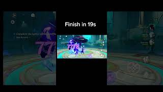 stygian onslaught finished in 19 seconds #genshinimpact #flins #f2pgameplay #stygianonslaught #edit