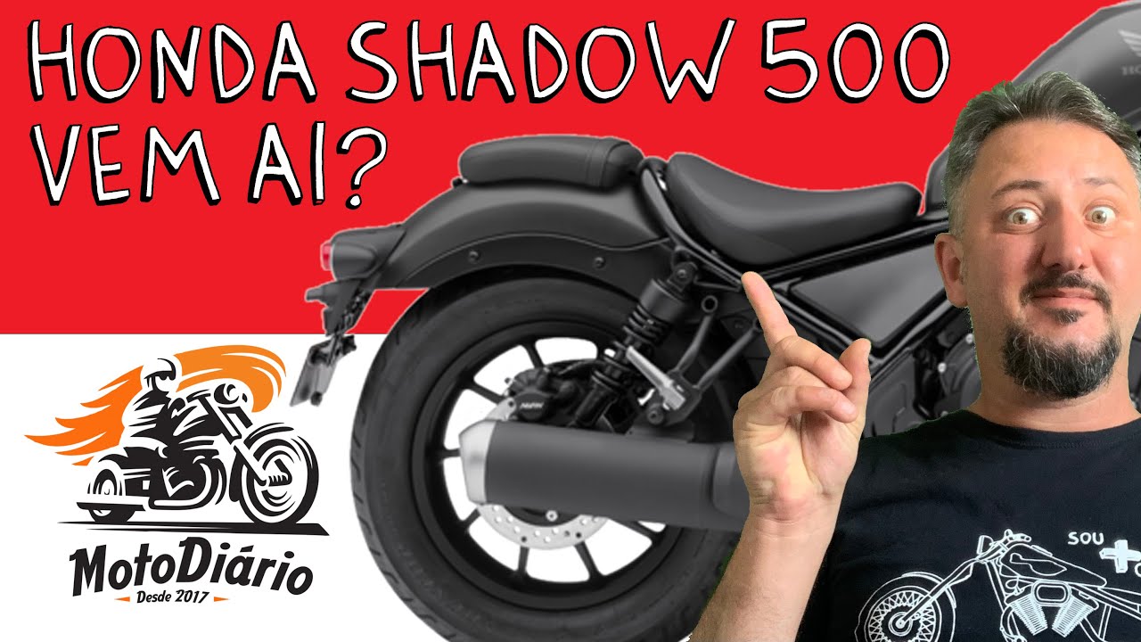 Honda Rebel 500 pode aterrizar no BRASIL com o nome SHADOW 500 papai ...