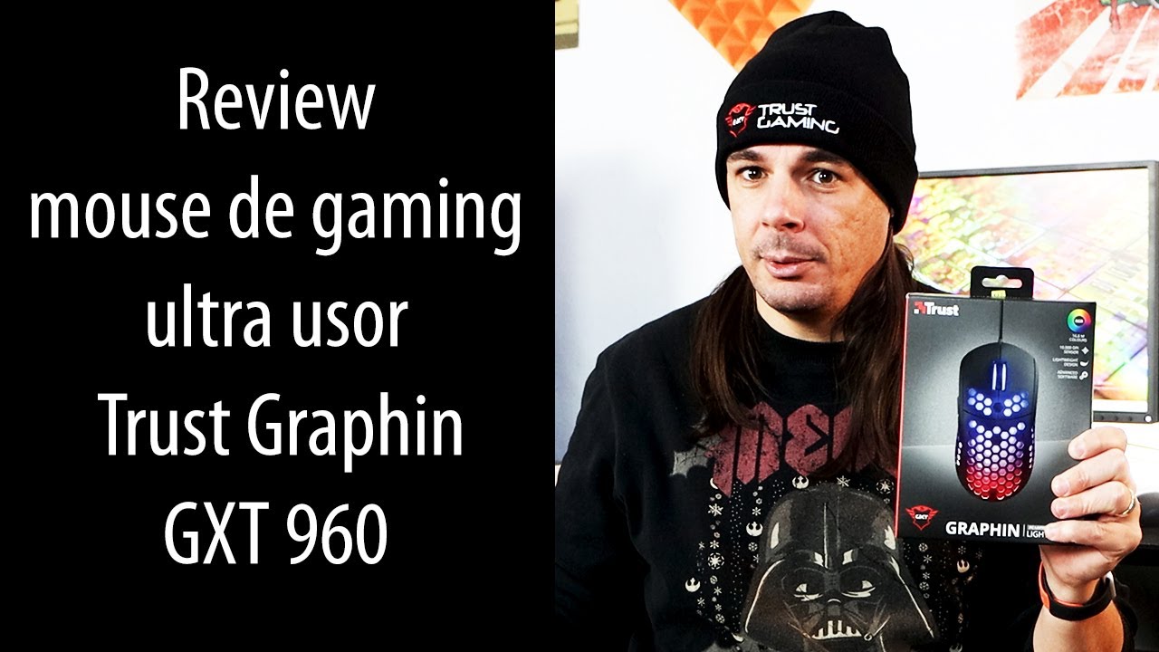 Review Mouse De Gaming Ultra Usor Trust Gxt 960 Graphin Youtube