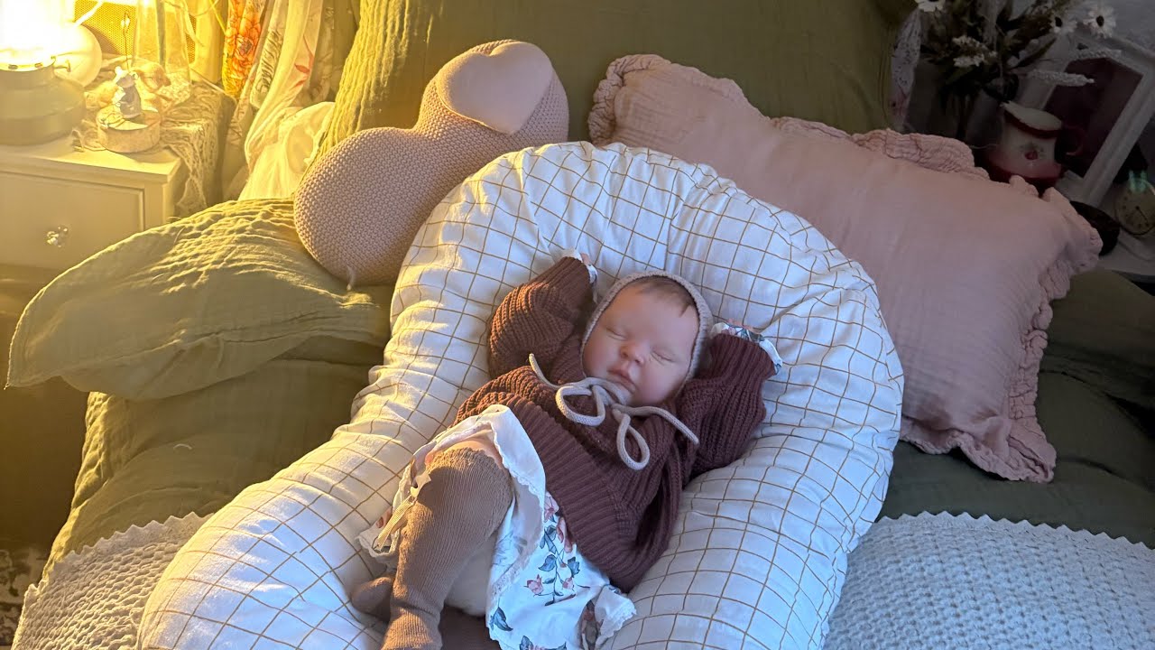 Уютная беседа о новорожденном реборне, смена имени и объявление имени 🧚🏼‍♀️🌿