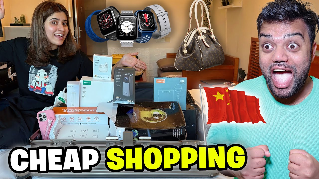 Duniya Ki Sab Se Sasti Shopping 🇨🇳 | China Market Se Gifts Le Liye 😍