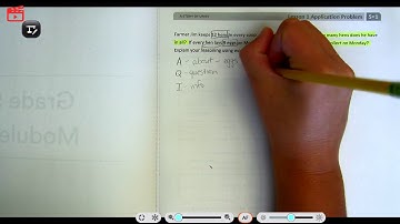 Module 1 Lesson 1 Application Problem