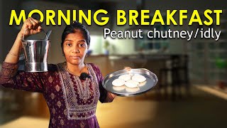 Download lagu College Breakfast Preparation !!! | வேர்க்கடலை சட்னி | A.M Routine | Jeni