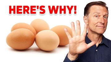 Why I Eat 4 to 5 Eggs a Day – Eggs and Cholesterol – Dr.Berg on Benefits of Eating Eggs