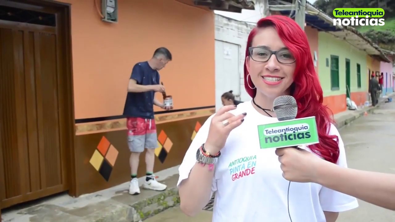 teleantioquia noticias en vivo hora 13 “Antioquia Pinta En Grande” llegó a todo el departamento de Antioquia