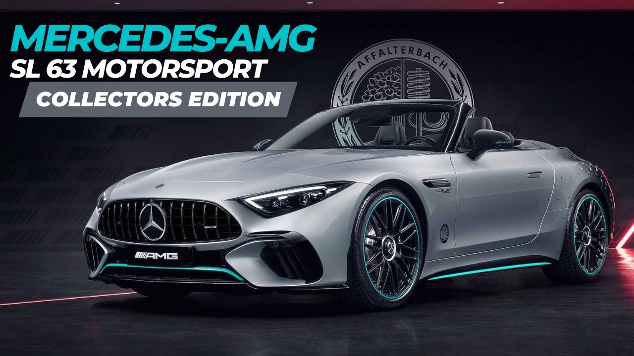 Mercedes-AMG SL 63 Motorsport Collectors Edition Debuts Inspired By ...