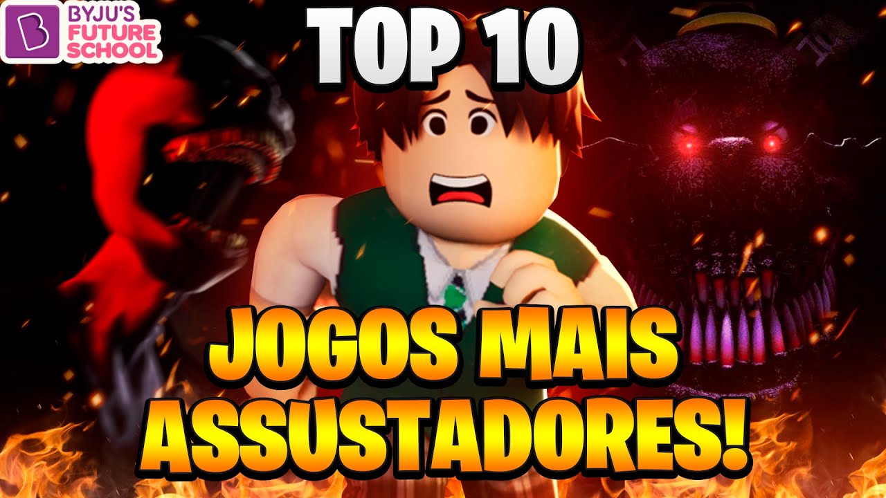 MEDO! ESSES SÃO os MELHORES JOGOS de TERROR com AMIGOS no ROBLOX