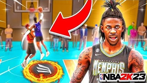 Ja MORANT “SLASHER” BUILD is UNSTOPPABLE in NBA 2K23! INSANE CONTACT DUNKS!
