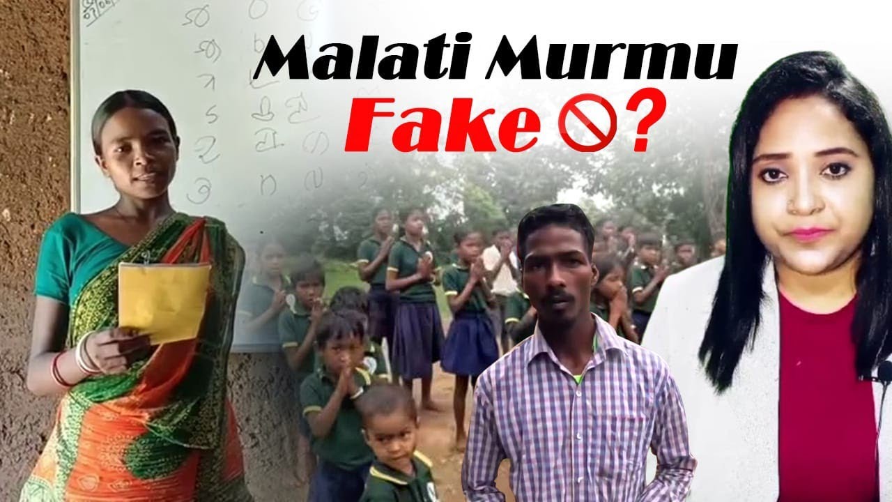 Malati Murmu/fake or real/tribe mirror/Jiya Hemram/#santhali #adivasi #viralvideo #santali